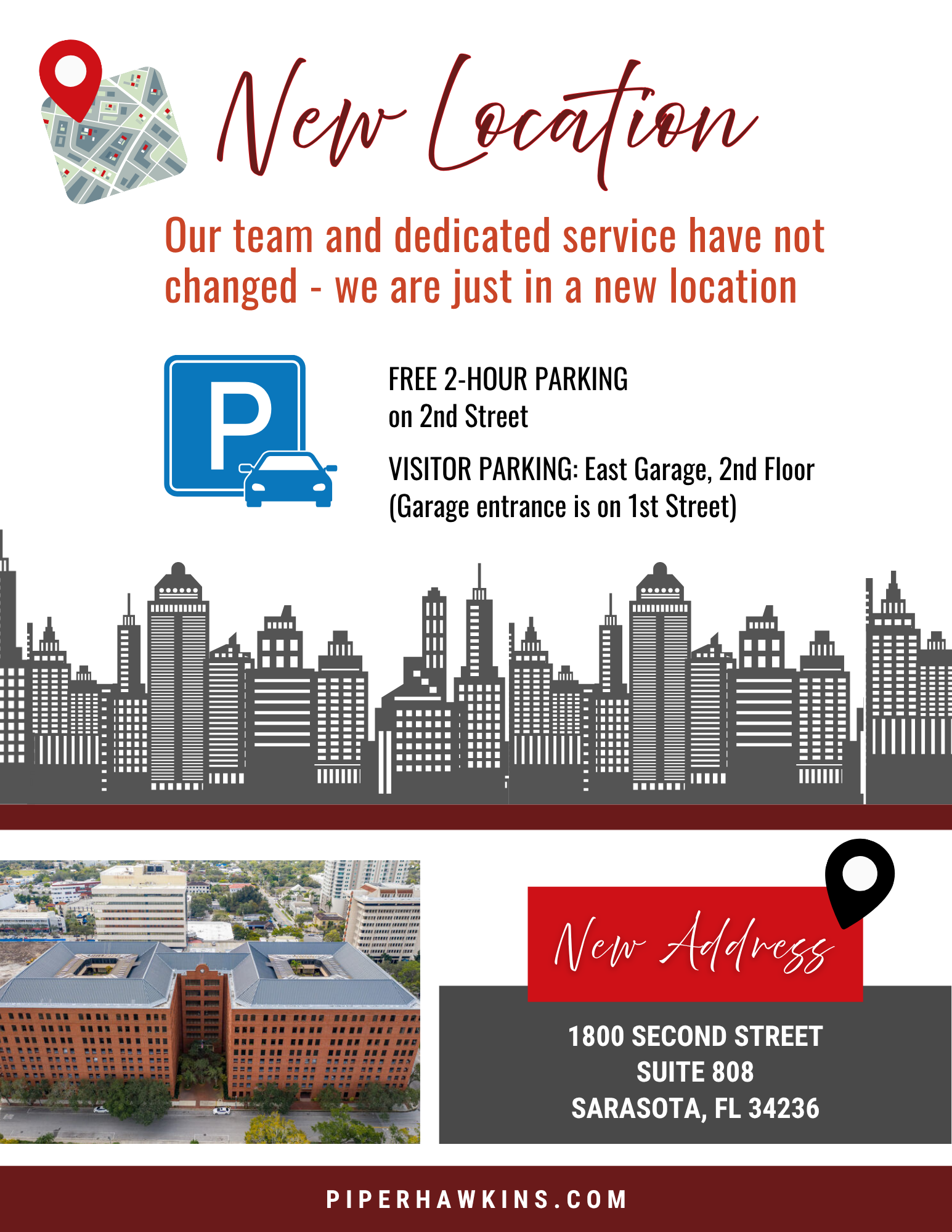 Piper Hawkins - New Office